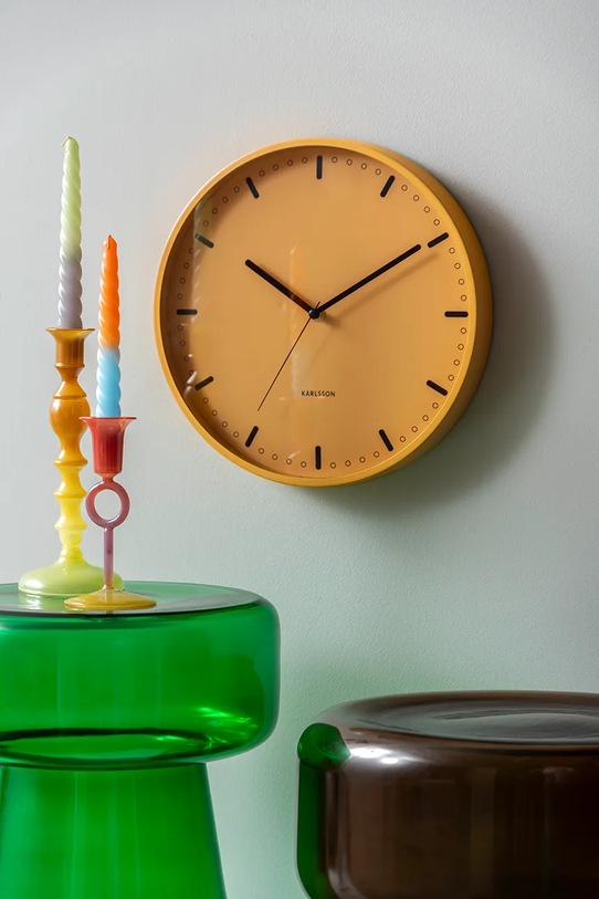 Karlsson ceas de perete Cool Retro 30 cm portocaliu KA6071YE