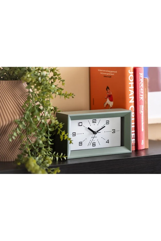 Karlsson sveglia Lujo Rectangle 20 x 11 x 5,5 cm KA6066GR verde