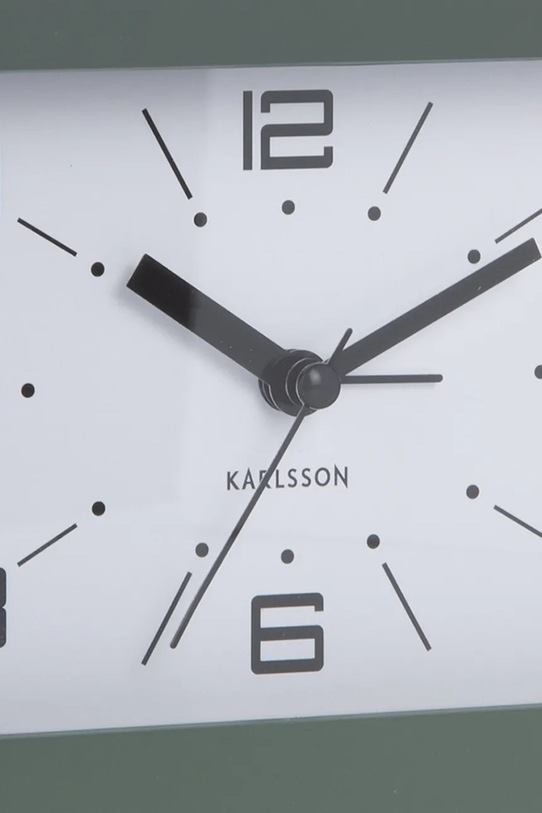 Salotto e camera Karlsson sveglia Lujo Rectangle 20 x 11 x 5,5 cm KA6066GR verde