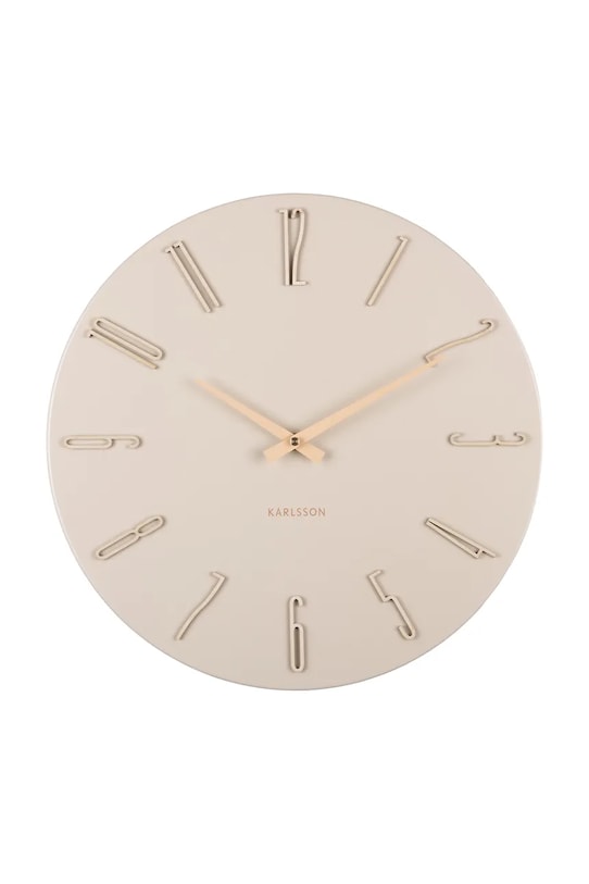 Karlsson orologio da parete Esmerado 40 cm beige KA6072WH