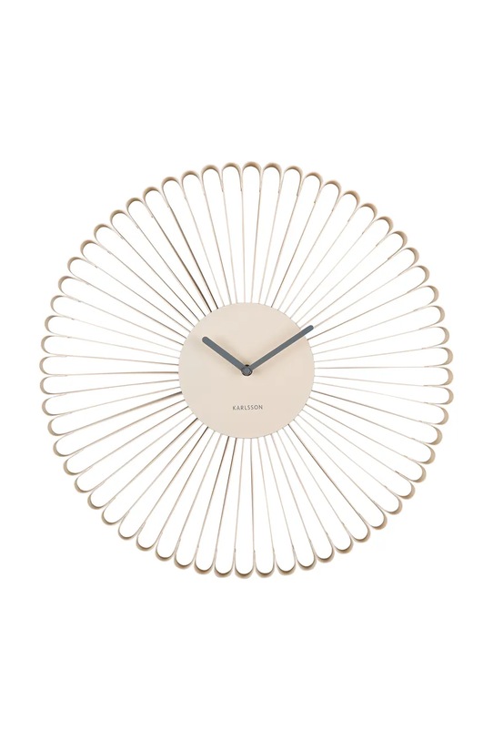 Karlsson zegar ścienny Cascara 50 cm beżowy KA6074WH
