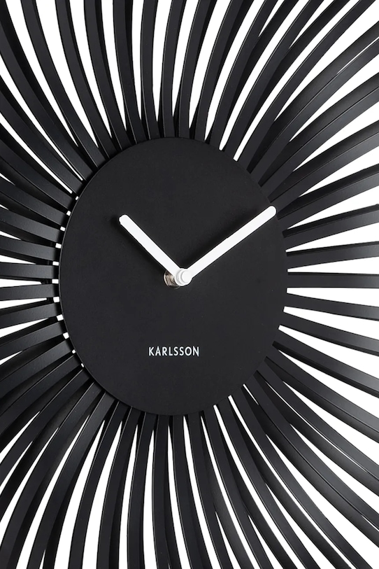 Living și dormitor Karlsson ceas de perete Polo 48 cm KA6075BK negru