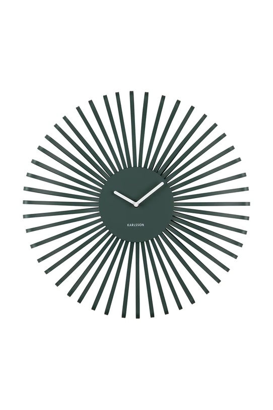 Nástenné hodiny Karlsson Polo 48 cm zelená KA6075GR