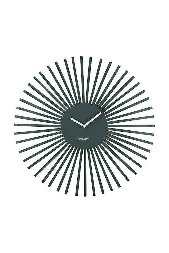Nástenné hodiny Karlsson Polo 48 cm zelená KA6075GR