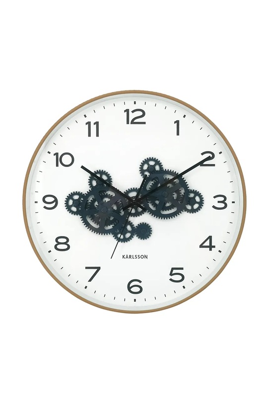Настінний годинник Karlsson Open Gear 40 cm барвистий KA6093YE