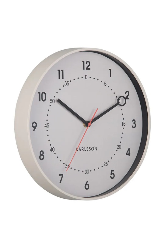 Karlsson zegar ścienny Fresco 31,5 cm KA6038WG beżowy AA00