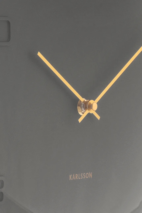 Nástenné hodiny Karlsson Fuerte Dome 30,5 cm KA6084GY sivá AA00