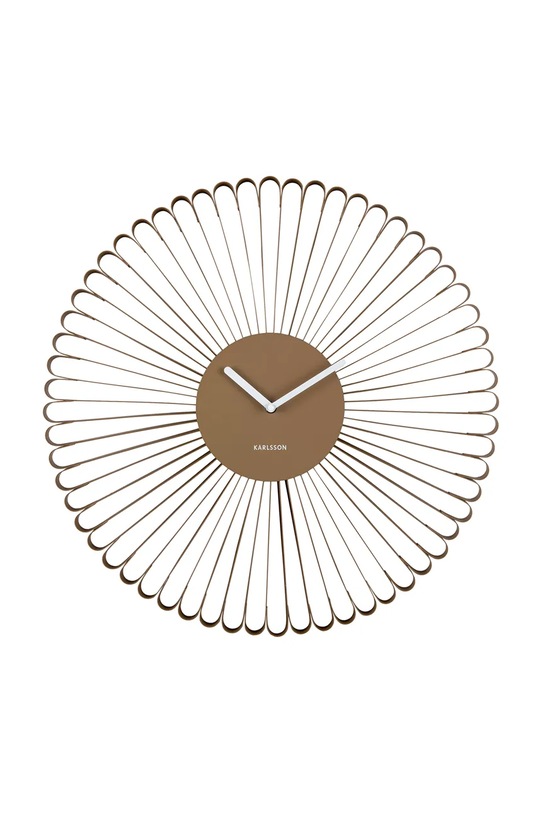 Nástenné hodiny Karlsson Cascara 50 cm hnedá KA6074BR