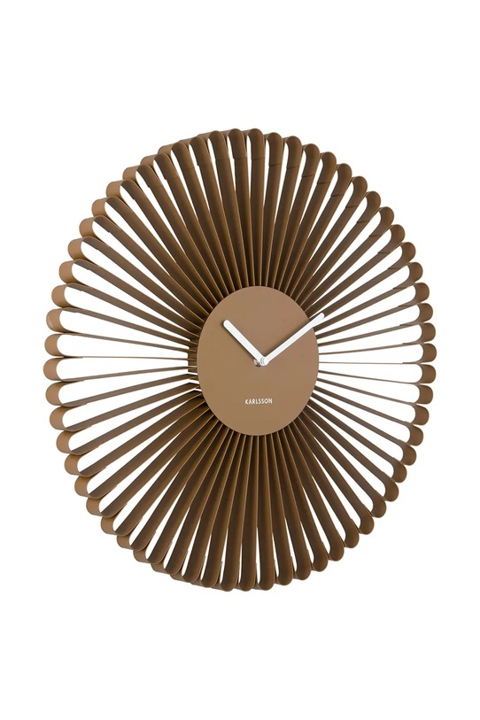 Nástenné hodiny Karlsson Cascara 50 cm KA6074BR hnedá AA00