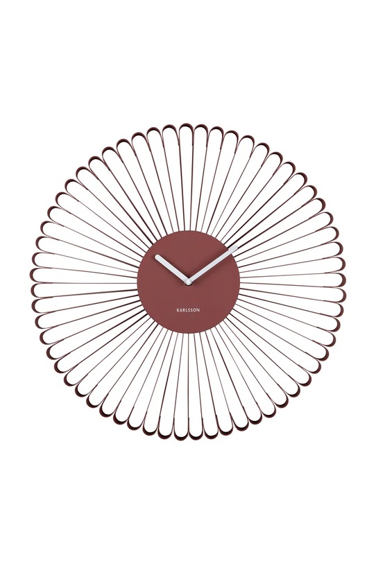 Karlsson ceas de perete Cascara 50 cm burgundia KA6074RD