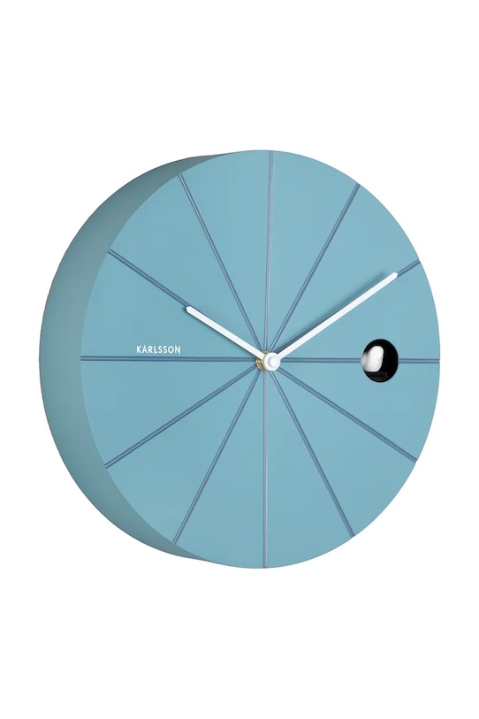 Karlsson zegar ścienny z kukułką Destacado Cuckoo 28 cm KA6068BL niebieski AA00