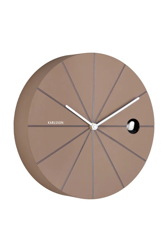 Karlsson zegar ścienny z kukułką Destacado Cuckoo 28 cm KA6068BR brązowy AA00