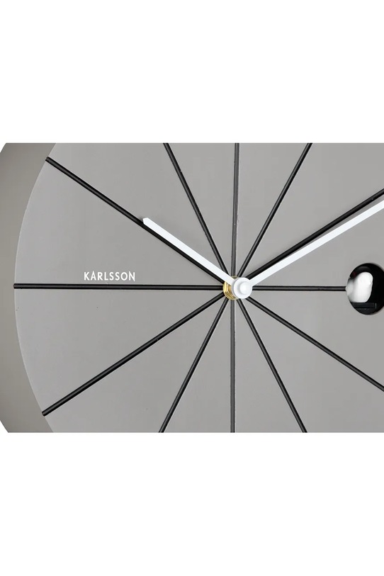 Salon i sypialnia Karlsson zegar ścienny z kukułką Destacado Cuckoo 28 cm KA6068DG szary