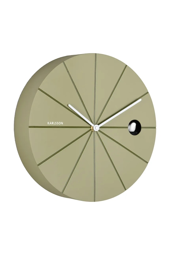Karlsson zegar ścienny z kukułką Destacado Cuckoo 28 cm KA6068GR zielony AA00