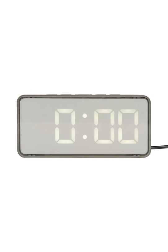 Karlsson sveglia a led Audaz 14 x 6,5 x 2,8 cm grigio KA6040GY