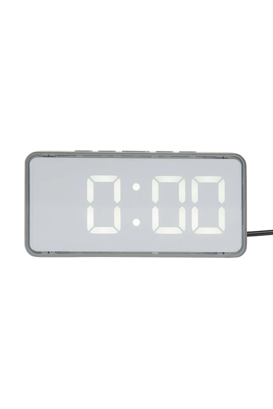 Karlsson sveglia a led Audaz 14 x 6,5 x 2,8 cm bianco KA6040WH