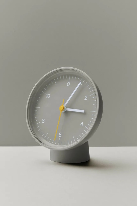 HAY zegar stołowy 14,5 x 13 x 8 cm AF792.A659 szary AA00