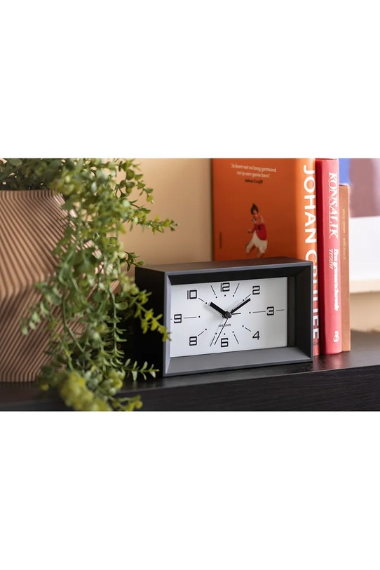 Karlsson budzik stołowy z tworzywa sztucznego KA6066BK