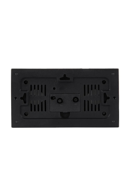 Karlsson budzik stołowy z tworzywa sztucznego czarny KA6066BK