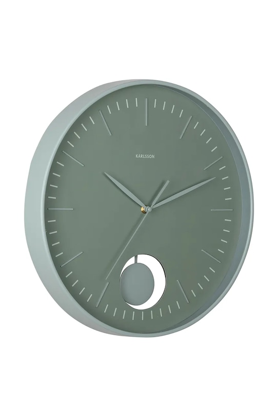 Karlsson zegar ścienny z tworzywa sztucznego KA6065GR zielony AA00