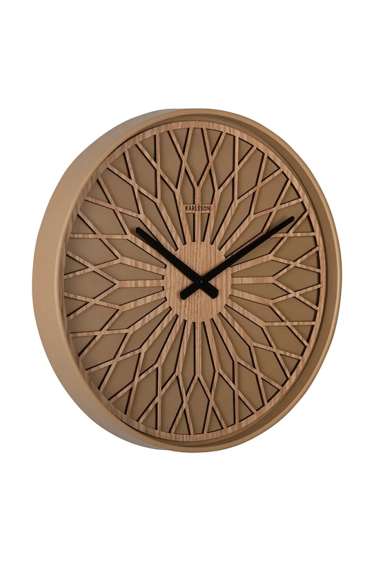 Karlsson hodiny nástenné z plastu KA6092BR hnedá AA00