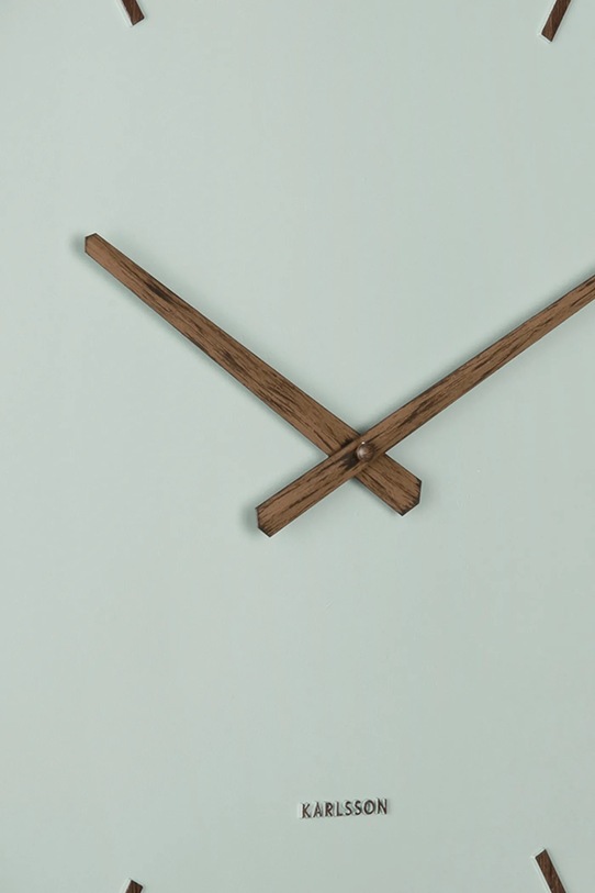 Salon i sypialnia Karlsson zegar ścienny z tworzywa sztucznego KA6087GR multicolor