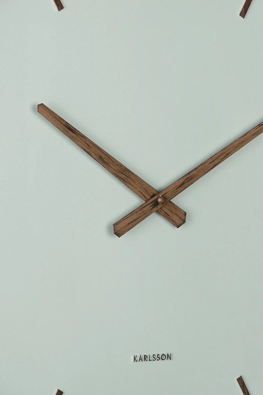 Salon i sypialnia Karlsson zegar ścienny z tworzywa sztucznego KA6087GR multicolor