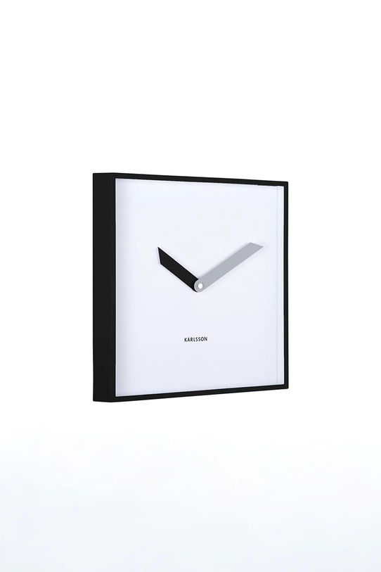 Karlsson zegar z tworzywa sztucznego KA6112BK czarny AA00