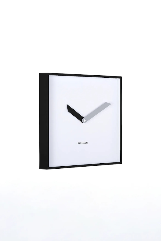 Karlsson zegar z tworzywa sztucznego KA6112BK czarny AA00