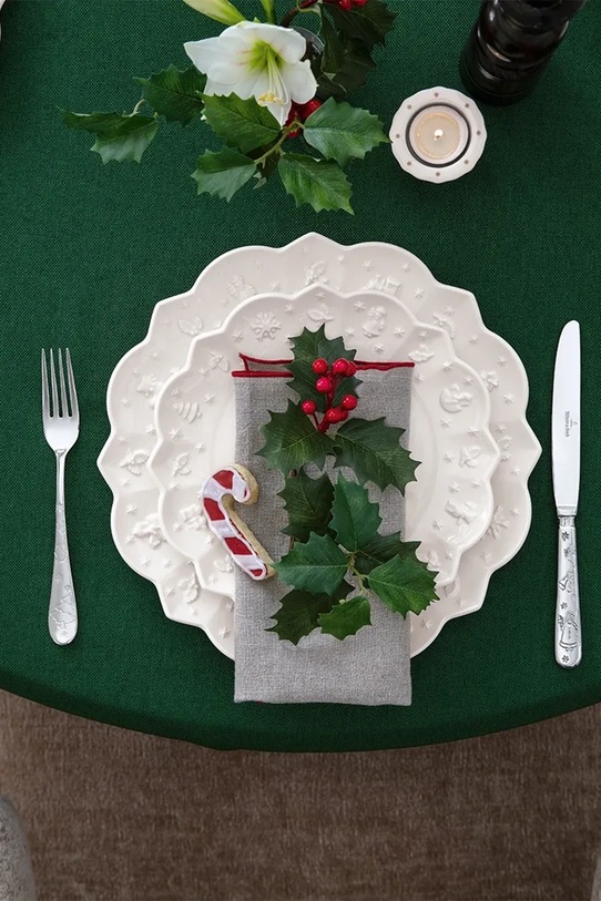 Villeroy & Boch set di piatti per 4 persone Toy's Delight Royal Classic pacco da 12 14.8658.8816 bianco AA00