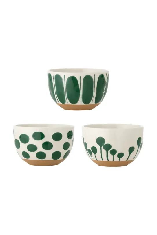 Bloomingville set de boluri Linora 3-pack verde 82061844