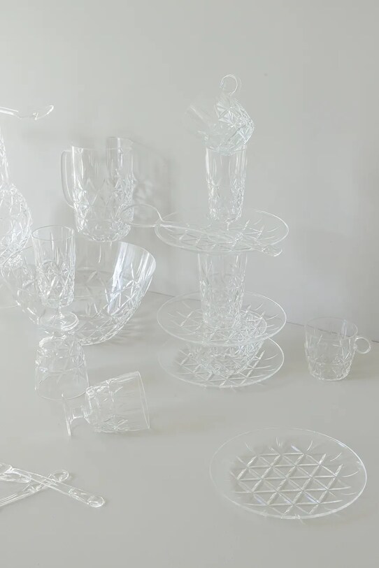 Комплект купички Sagaform Picknick Juni 600 ml (4 броя) 5017338 прозрачен AA00