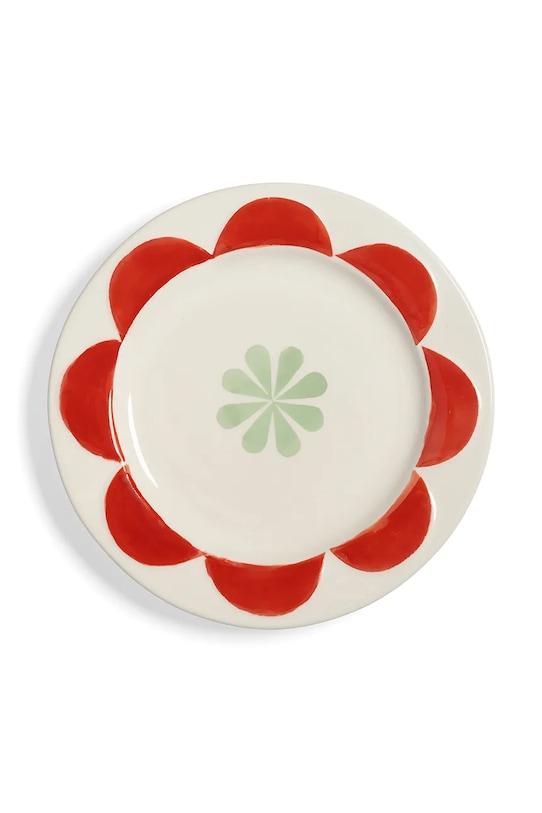 &k amsterdam set de farfurii folk small 4-pack 2190.04 multicolor AA00