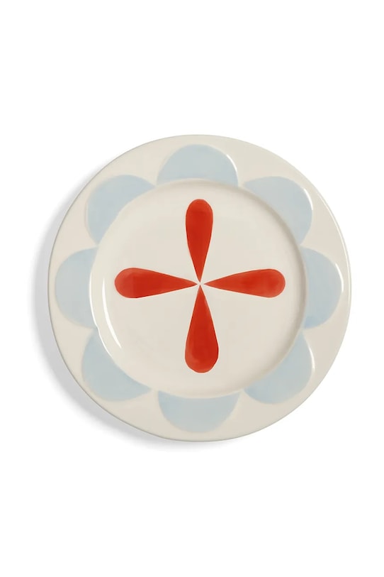 &k amsterdam set de farfurii folk small 4-pack 2190.04 multicolor