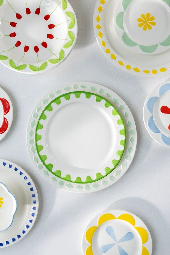 &k amsterdam set de boluri folk red L 2-pack 2190.05 multicolor AA00