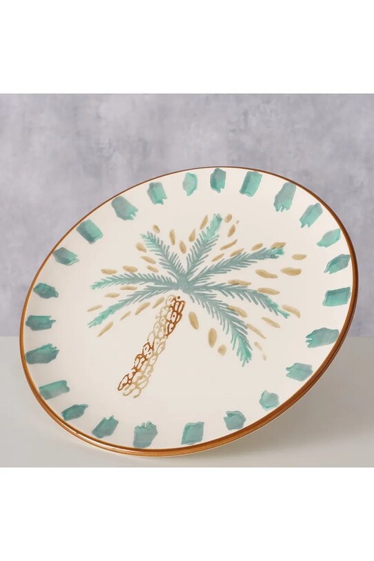 Тарілка Boltze Palmizio барвистий 2057633