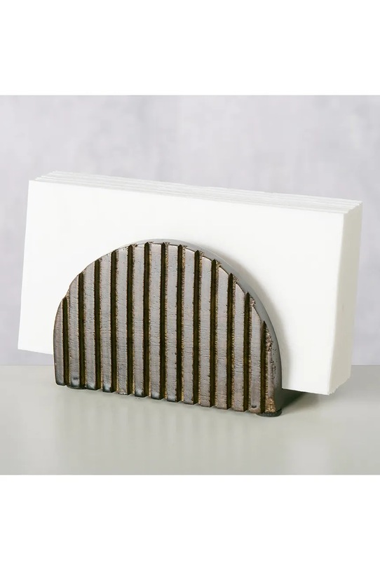 Boltze serwetnik Ruvy 12 x 6 cm 2069557 brązowy AA00