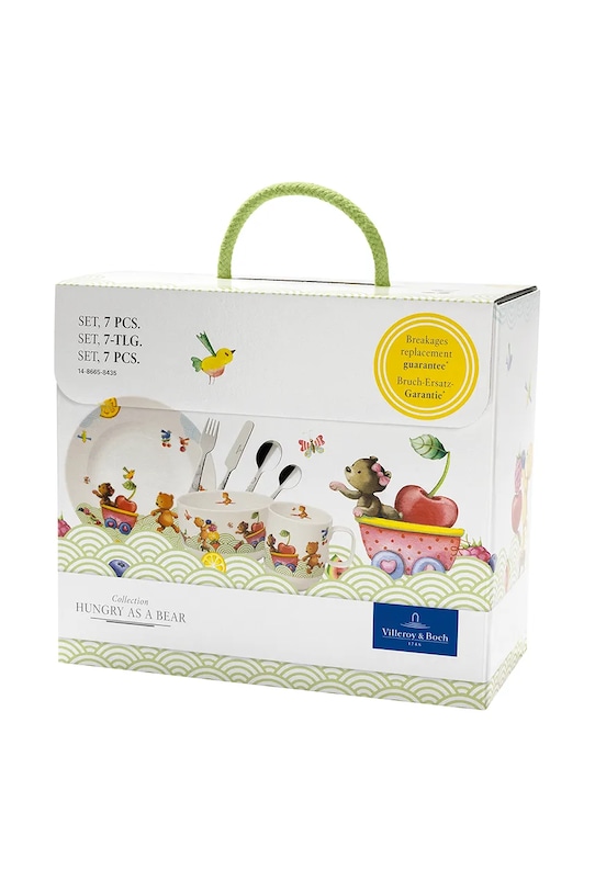 Villeroy & Boch edény- és evőeszközkészlet gyerekeknek 7 db 14.8665.8435 többszínű AA00