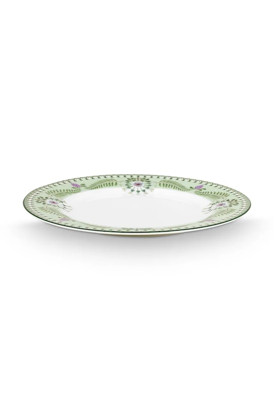 Pip Studio farfurie Plate Lily&Lotus Light Green 51001499 verde AA00