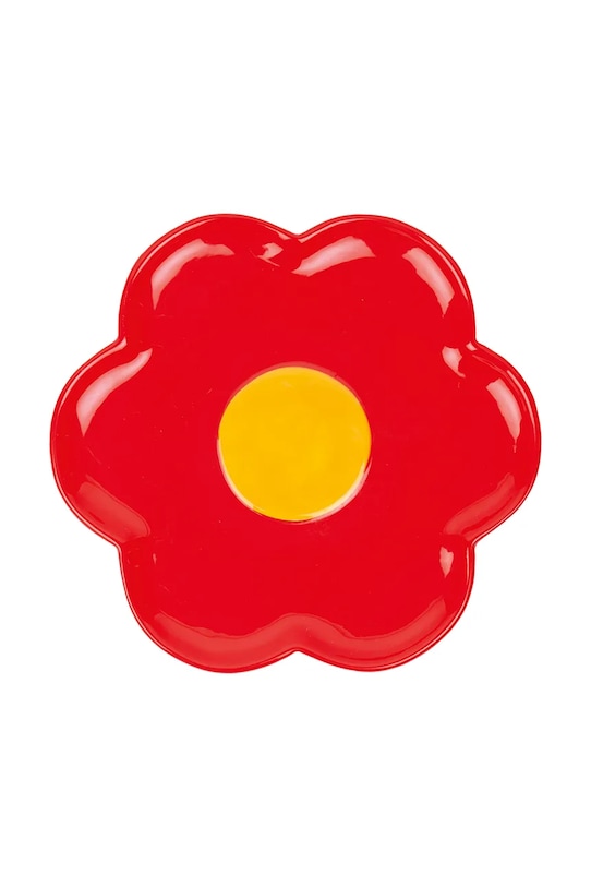 Тарілка DOIY Stokrotka червоний DYPLADAIRE