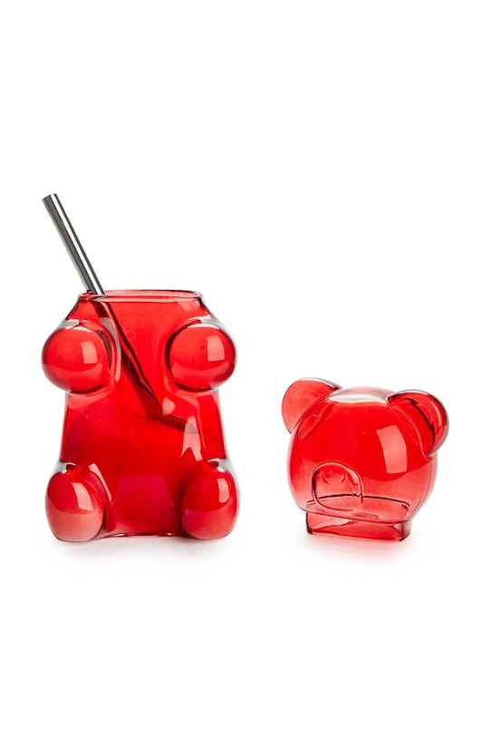 Kuchyň a bar Cukřenka Balvi Yummy Bear 250 ml 27965 červená