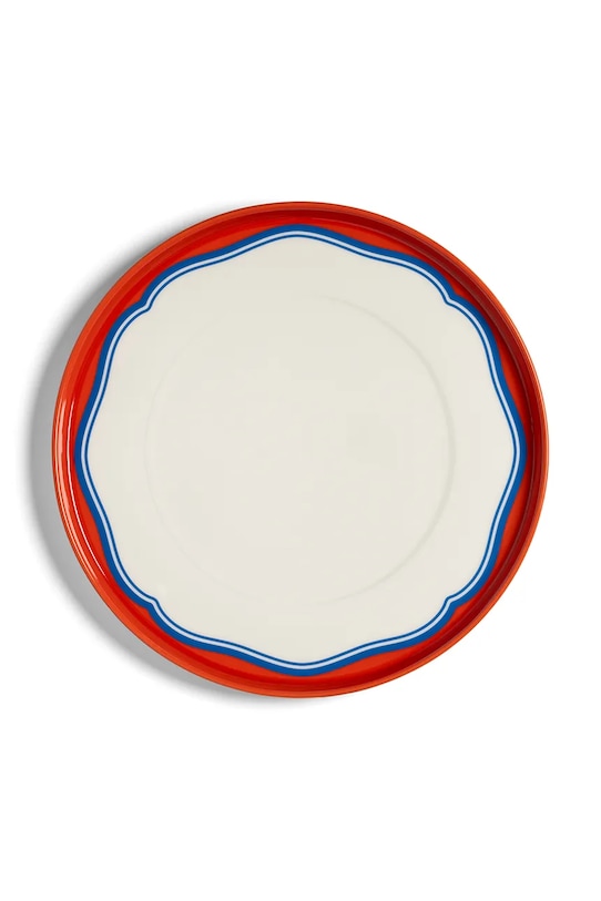 &k amsterdam farfurie daydream bulge red rosu PL001.3