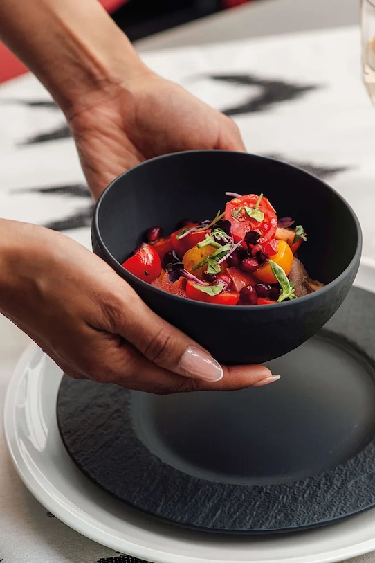 Villeroy & Boch miska Manufacture 0,65 L czarny 10.4239.1900