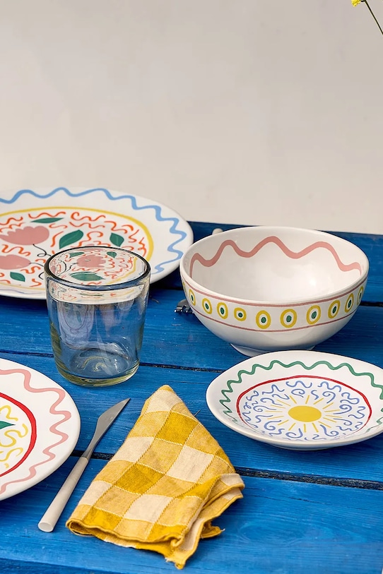 Kuchnia i bar Costa Nova zestaw talerzy przystawkowych Summer Bliss 16 cm 6-pack LSP161.SUN.SET6 multicolor