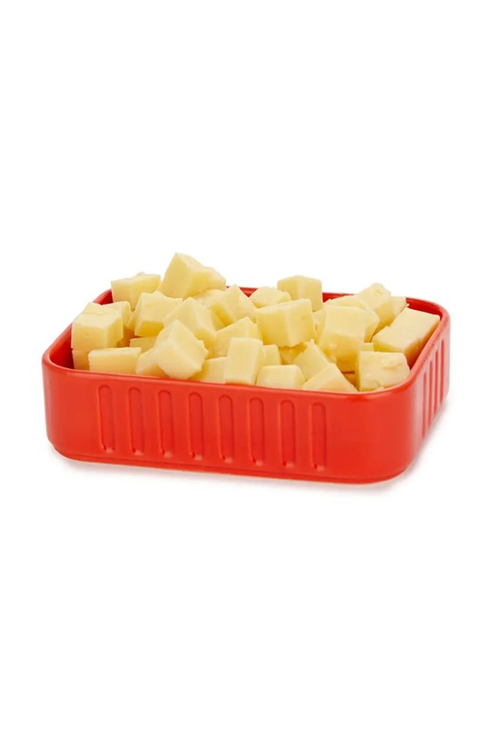 Balvi pojemnik na przekąski Snack tray 3 x 12,5 x 9,4 cm 28027 czerwony AA00