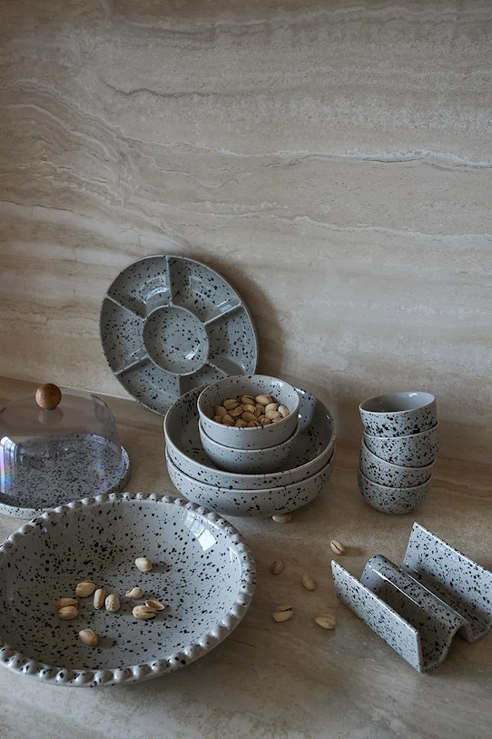 Sagaform półmisek na przystawki Ditte 26 cm 5018330 szary AA00