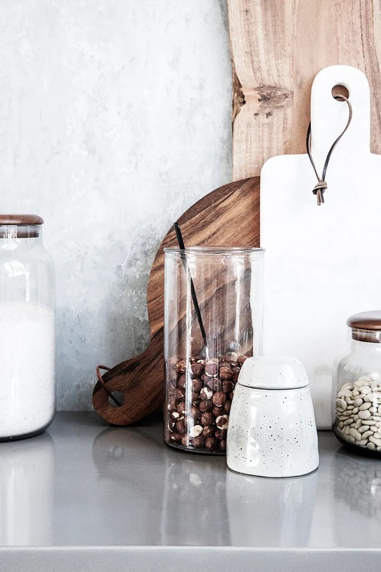 Kuchnia i bar House Doctor cukiernica Rustic 11 cm 206260842 szary