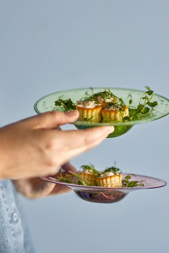 Kuchnia i bar Bloomingville zestaw talerzy głębokich Sunil 19,5 x 3 cm 2-pack 82072643 multicolor