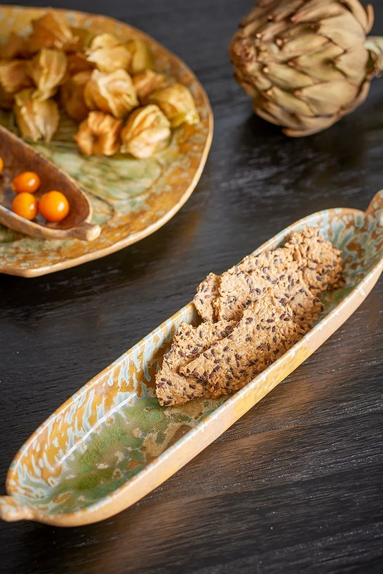 Сервировочная тарелка Bloomingville Milani 34 x 5 x 7,5 cm мультиколор 82072538