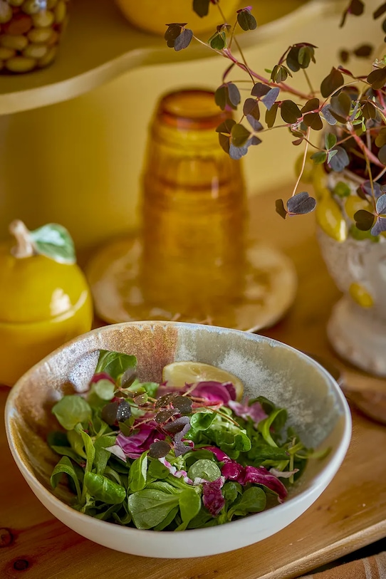 Sada misiek Bloomingville Lacey 21 x 6 cm 4-pak žltá 82072536